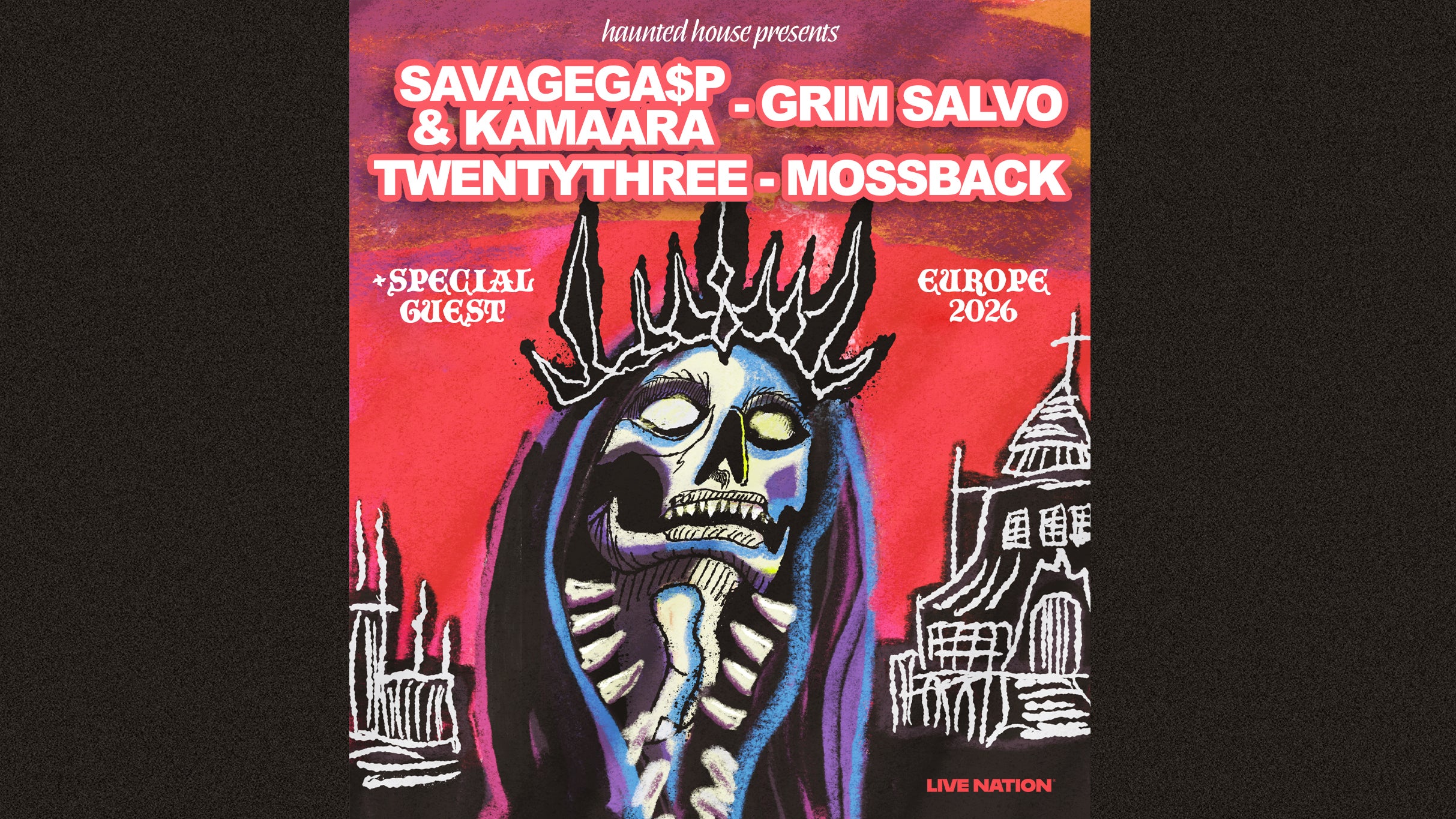 Haunted House Presents: Savage Ga$p & KAMAARA + Grim Salvo