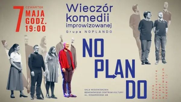 Wieczór Komedii Improwizowanej - spektakl grupy NOPLANDO