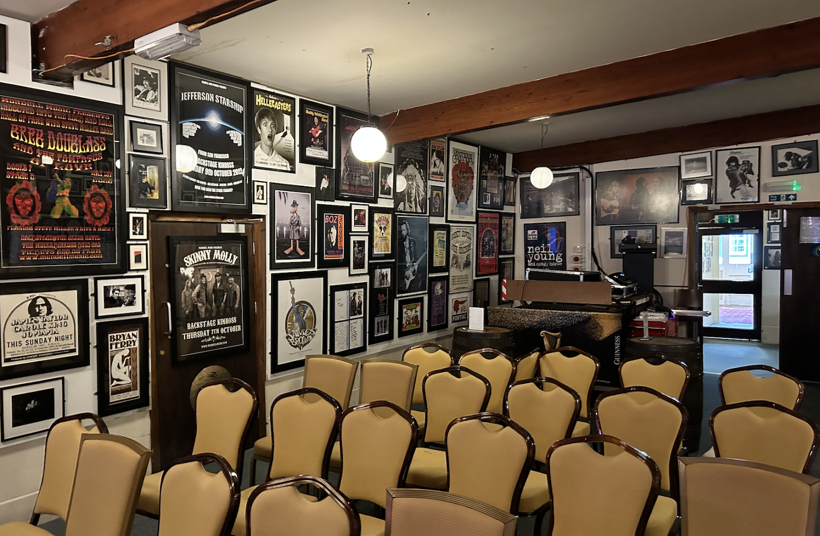 Backstage at The Green Hotel